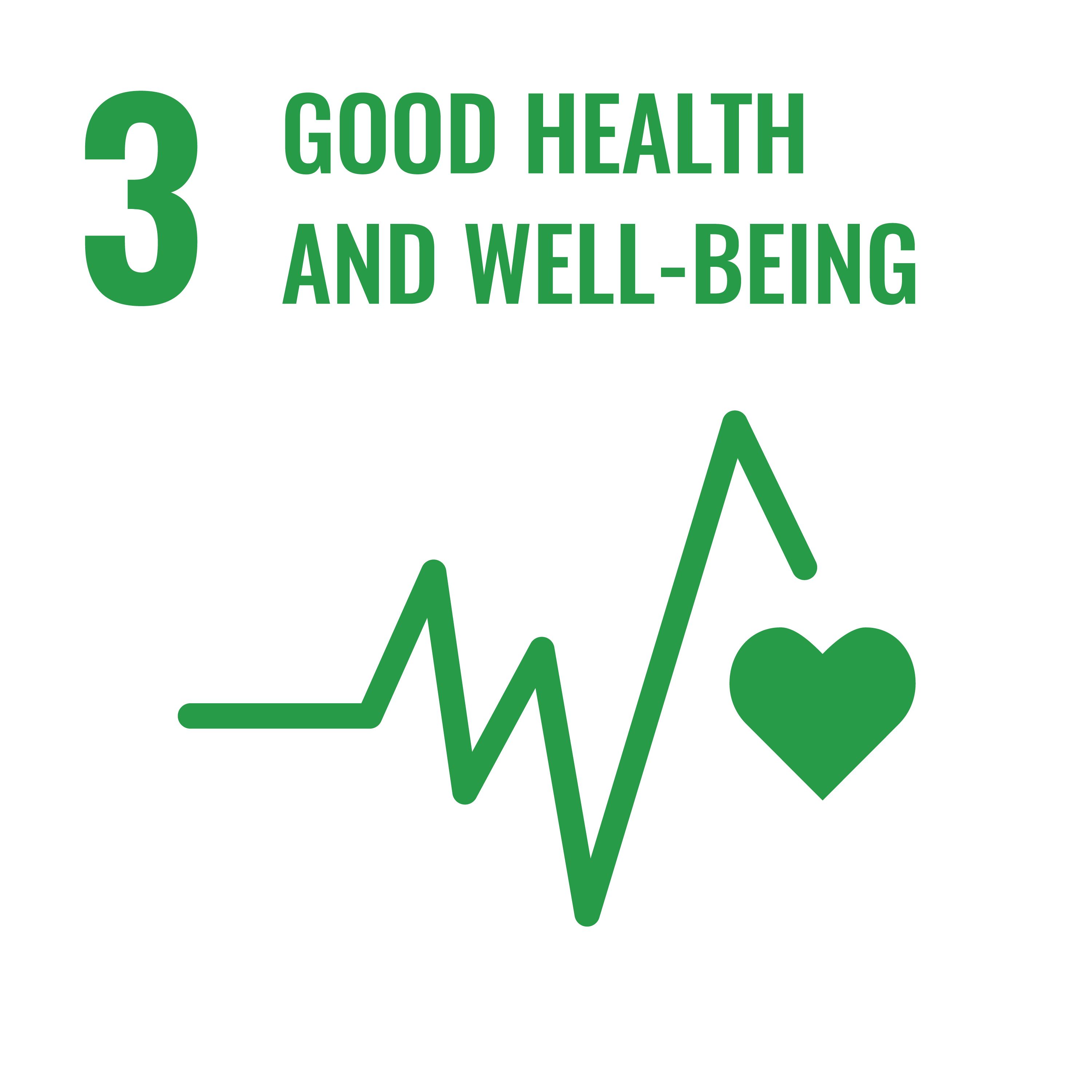 Sustainable development goal 3 - logo