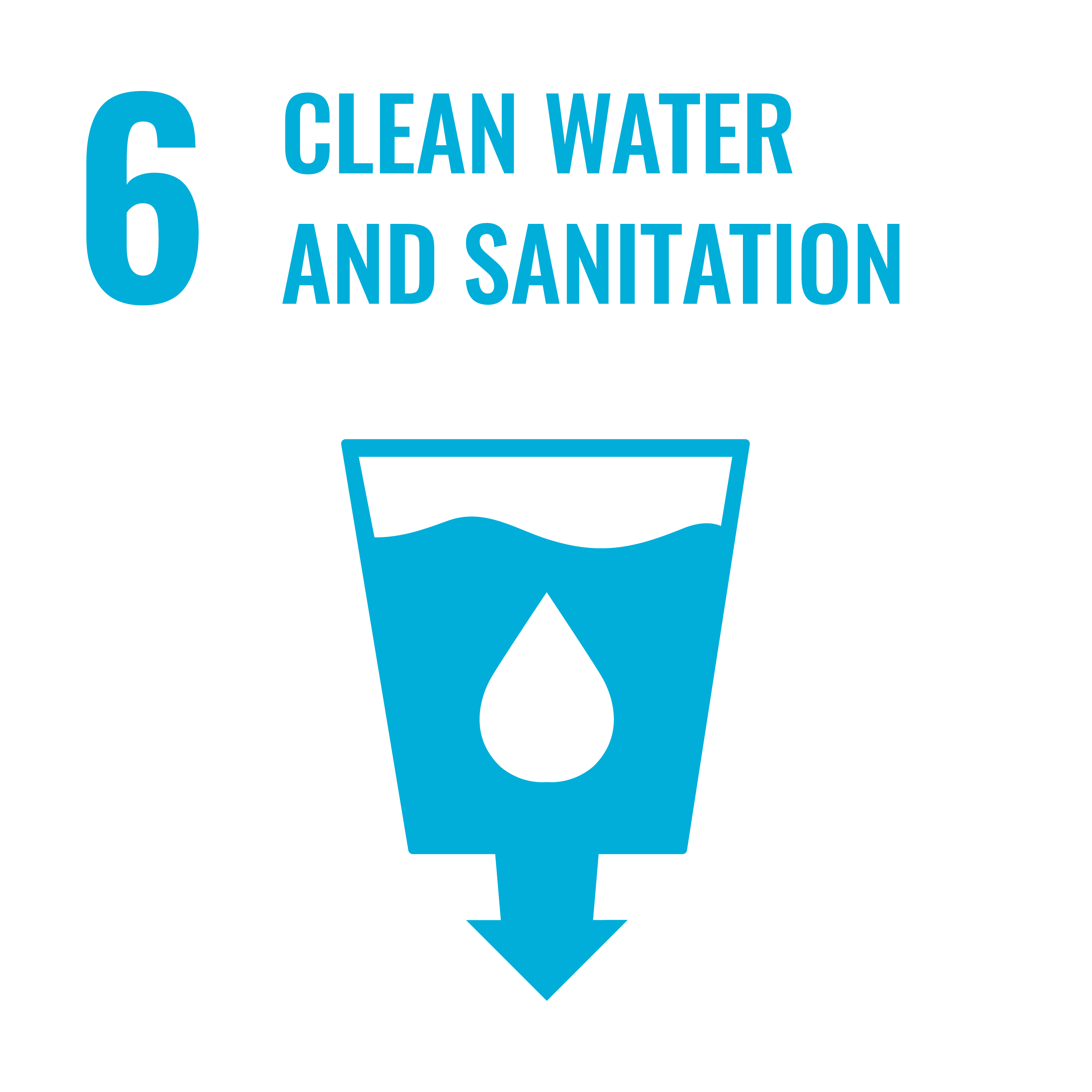 Sustainable development goal 6 - logo