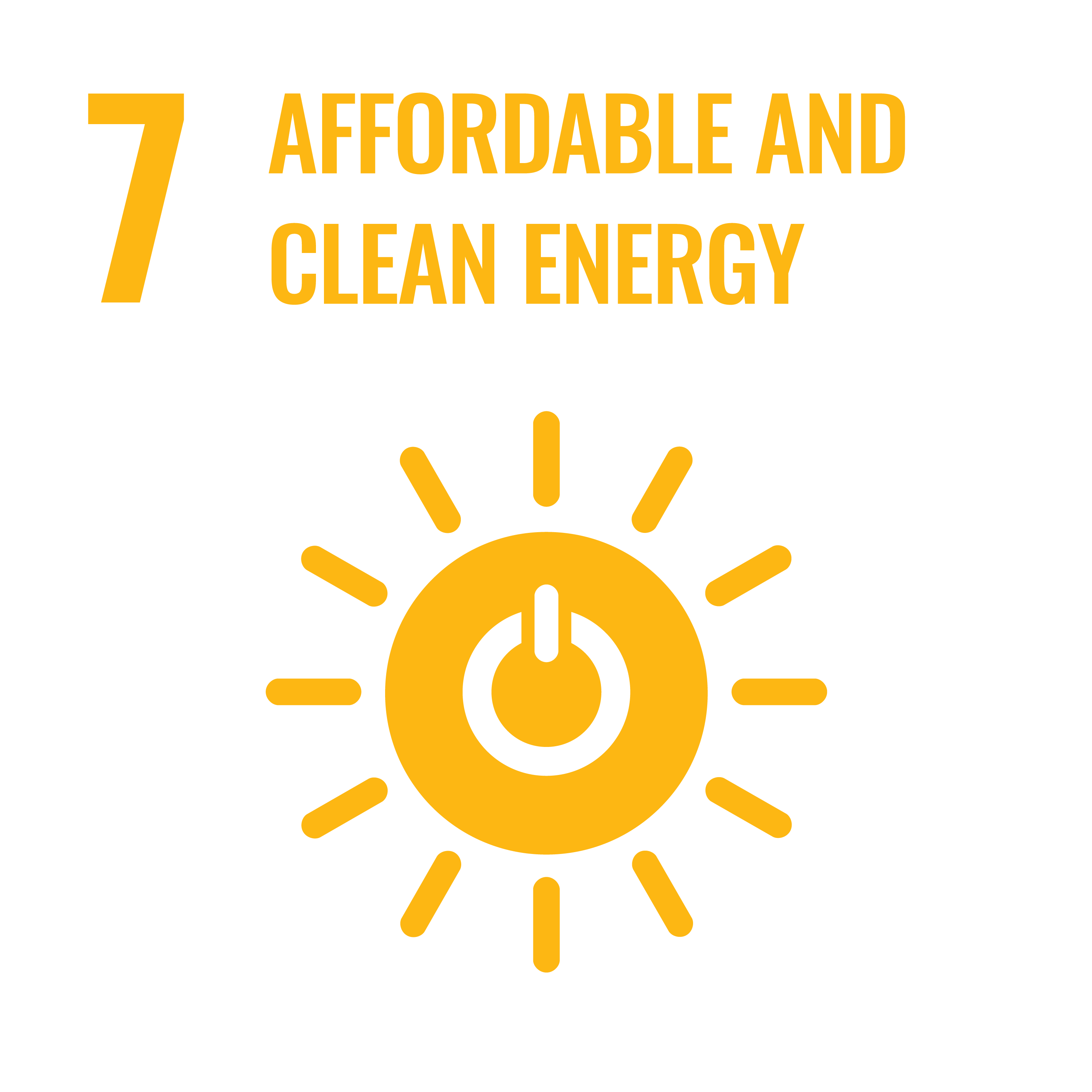 Sustainable development goal 7 - logo