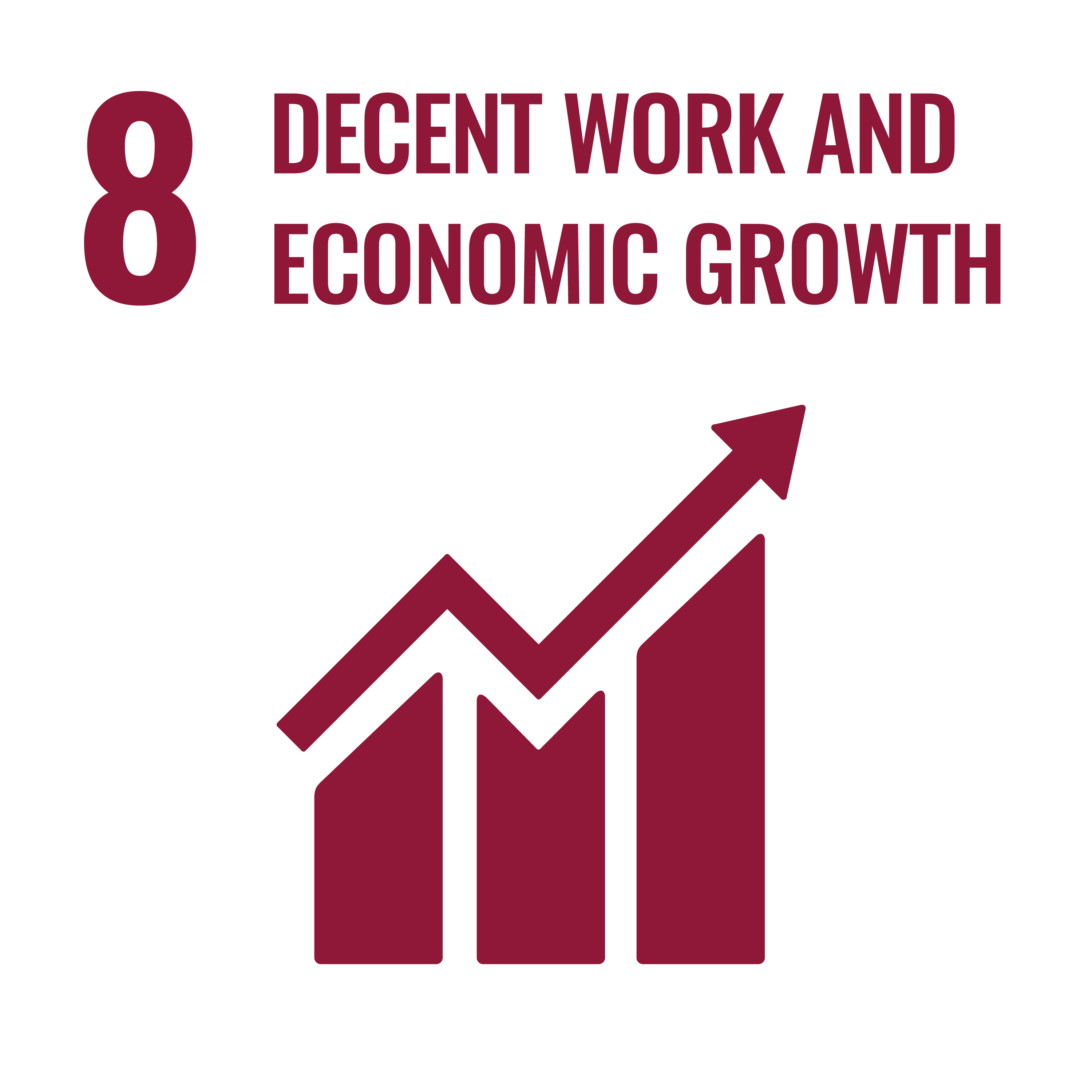 Sustainable development goal 8 - logo